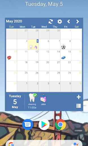 Blik Calendar Widget  3