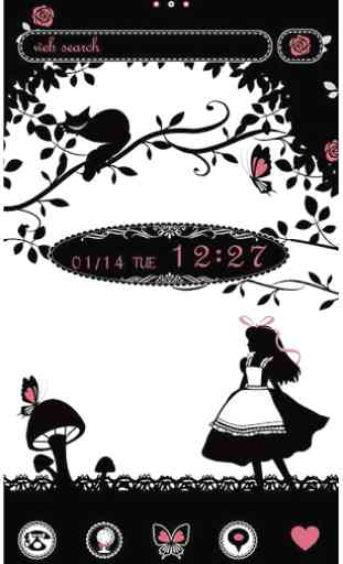 Cute Theme Alice's Fairy Tale 1