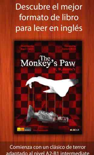 Lee en inglés: The Monkey's Paw - un clásico de terror en eBBi Book 1
