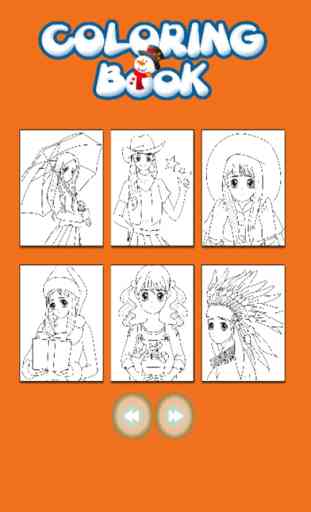 Kids Coloring Book - Princess Ehime 1