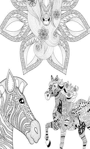 Mandalas de caballos – Libro para colear adultos 4