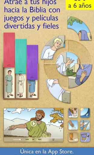 Primeros Juegos de la Biblia para niños y familias 1