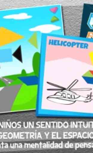 Swipea Puzzles Tangram Para Crianças: Transporte 1