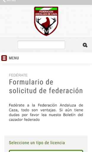 Federación Andaluza de Caza 2