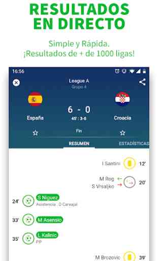 SKORES- Fútbol en directo & Resultados Fútbol 2019 2