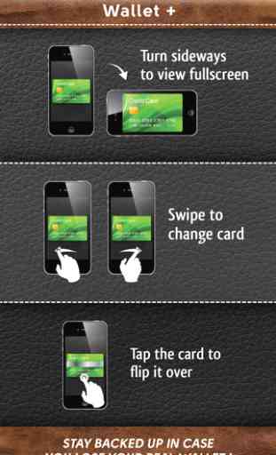 WalletPlus : Wallet on iPhone 3