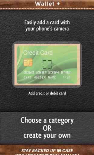 WalletPlus : Wallet on iPhone 4