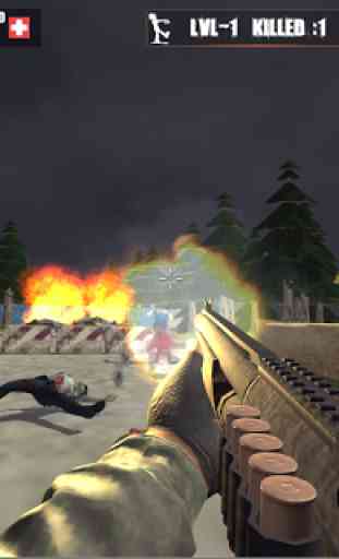 Commando zombie highway Game 3