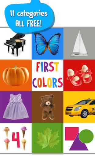 First Words for Baby: Colors 1