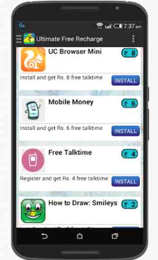 Free Mobile Recharge Ultimate 1