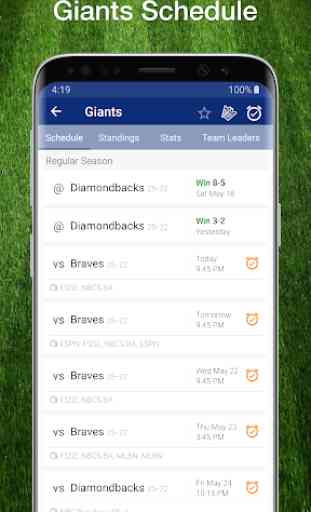 Giants Baseball: Live Scores, Stats, Plays & Games 1
