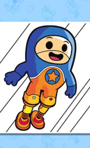 Go Jetters Colouring 1