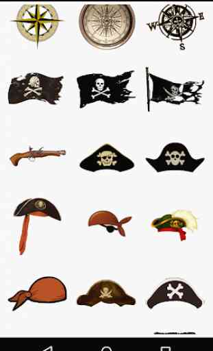 Piratas - Foto Stickers 2