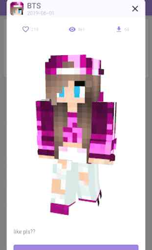 Skins for Minecraft PE 2 4