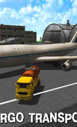 Aeropuerto Transporte Sim 3D 4