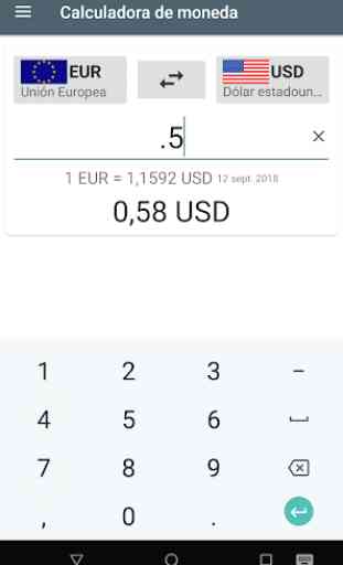 Calculadora de moneda 3