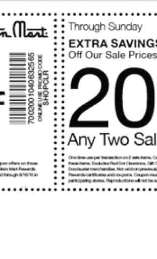 Coupons for Stein Mart 3