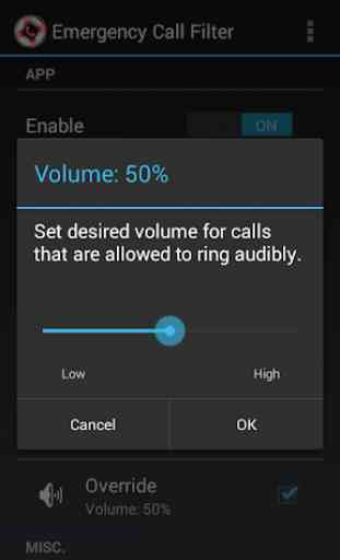 Emergency Call Filter 4