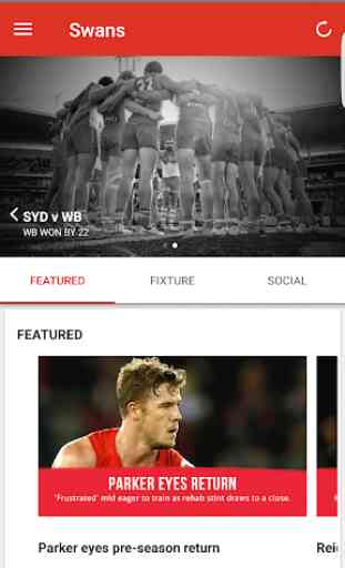 Sydney Swans Official App 1