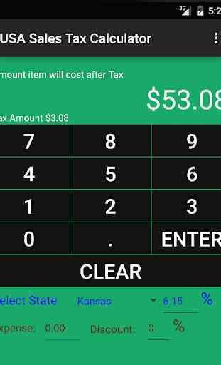 USA Sales Tax Calculator 1
