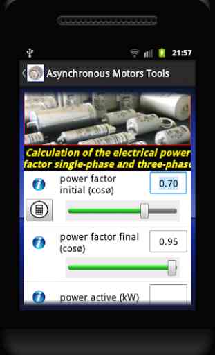 Asynchronous Motors Tools demo 3
