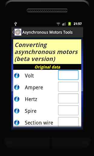 Asynchronous Motors Tools demo 4