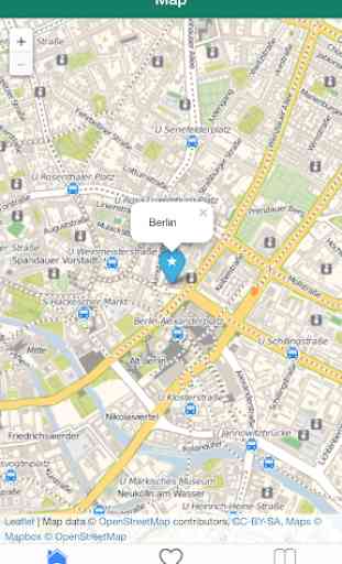 Berlin mapa offline Guía 1