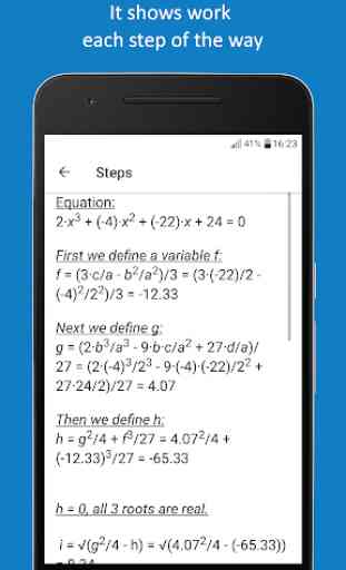 Cubic Equation Solver 3