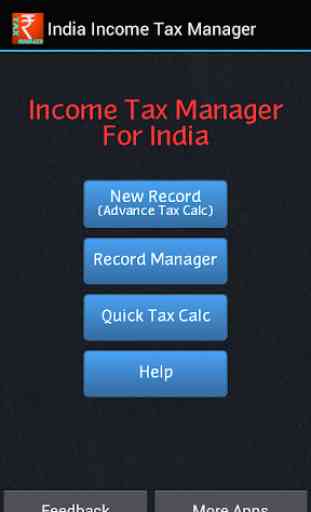 India Income Tax Manager 1