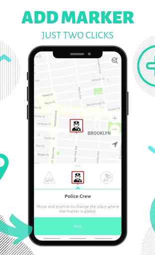 KoDin Maps: policía de tráfico, radares, chat 3