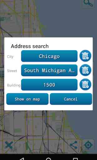 Mapa de Chicago offline 3