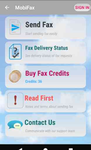 MobiFax - Quickly Send Fax from mobile phone 1