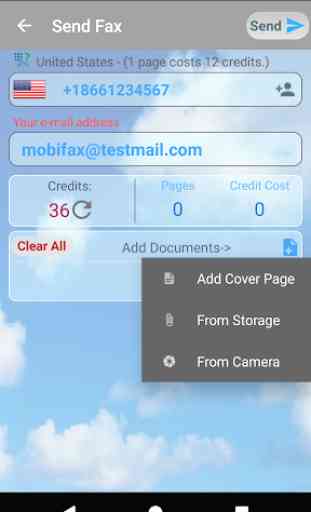 MobiFax - Quickly Send Fax from mobile phone 3
