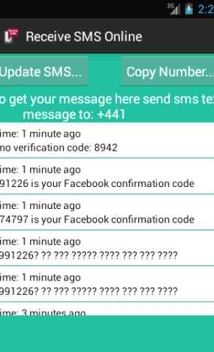 Recibir SMS Online 3