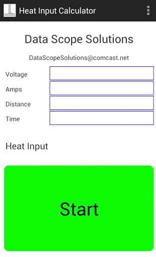 Heat Input Calculator 2
