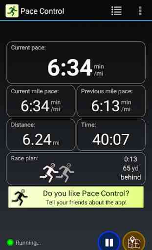 Pace Control - running pacer 1