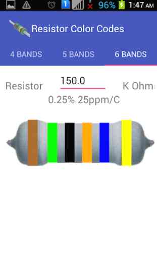 Resistor Color Codes 1