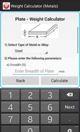 Weight Calculator (Metal) 2