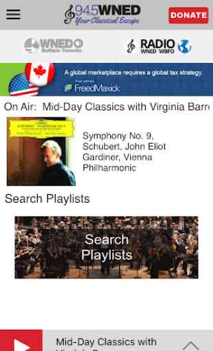 WNED Classical 94.5 2