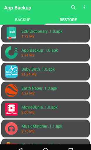 App Backup & Restore-Share APK 4
