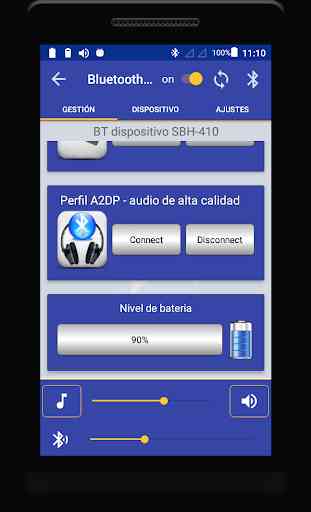 Bluetooth Audio Widget Battery FREE 3