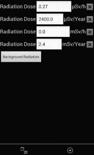 calculadora dosis de radiación 2