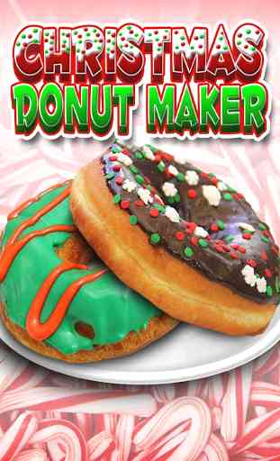 Christmas Donut Maker Baker Fun Food Cooking Game 1