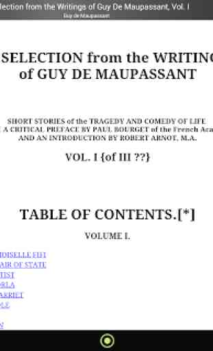 Guy De Maupassant, Vol. I 3