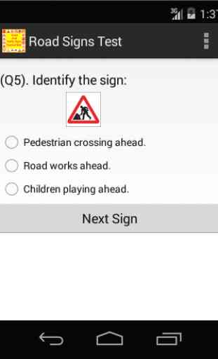 Road And Traffic Signs Test 2