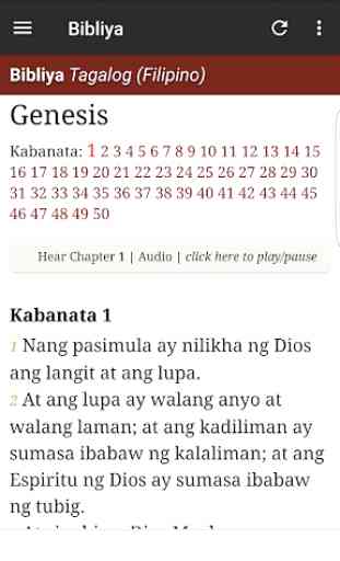 Tagalog Bible - Ang Biblia 1