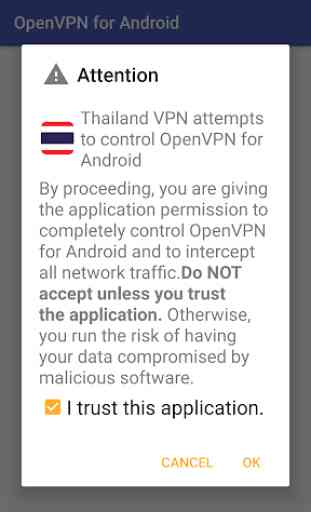 Thailand VPN - Plugin for OpenVPN 3