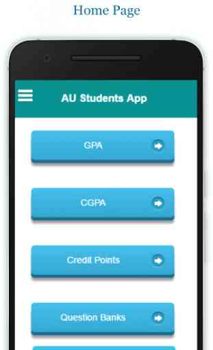 AU Students GPA CGPA calculator 1
