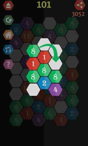 Conectar celdas - Hexa Puzzle 4