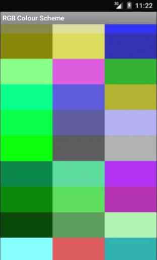 RGB Colour Scheme 4